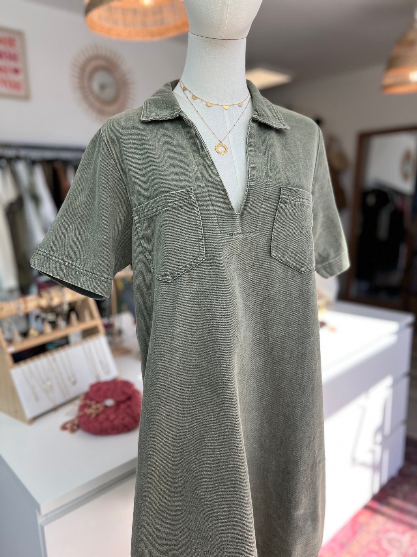 ROBE YAELLE KAKI