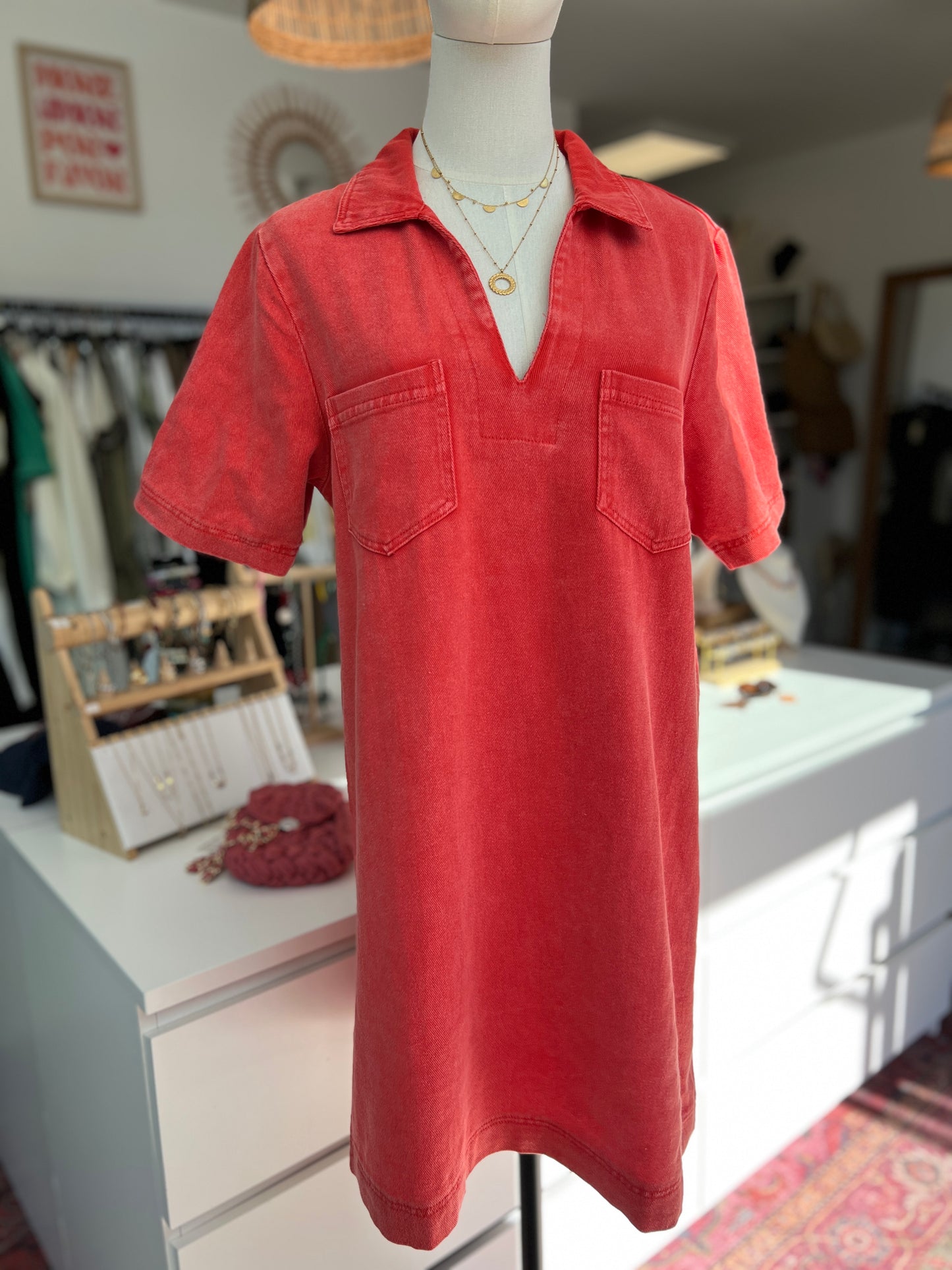 ROBE YAELLE CORAIL