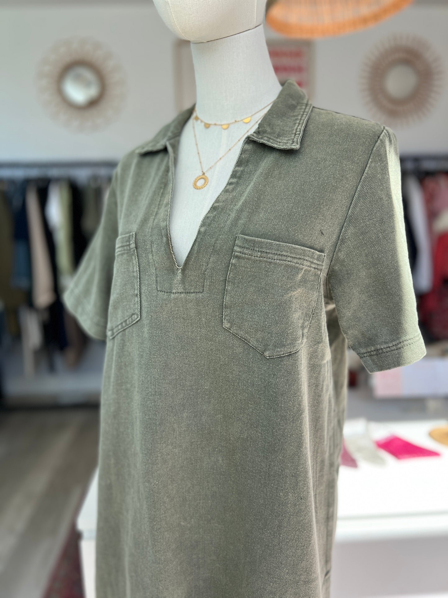 ROBE YAELLE KAKI