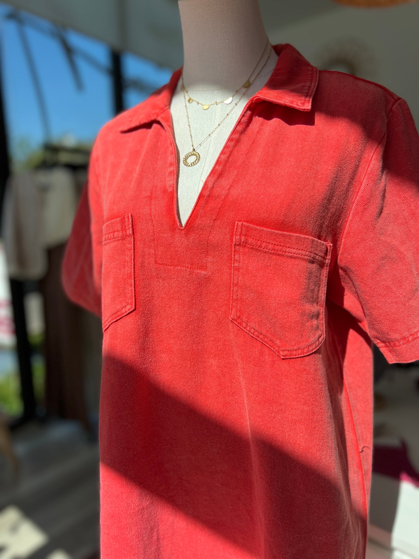 ROBE YAELLE CORAIL