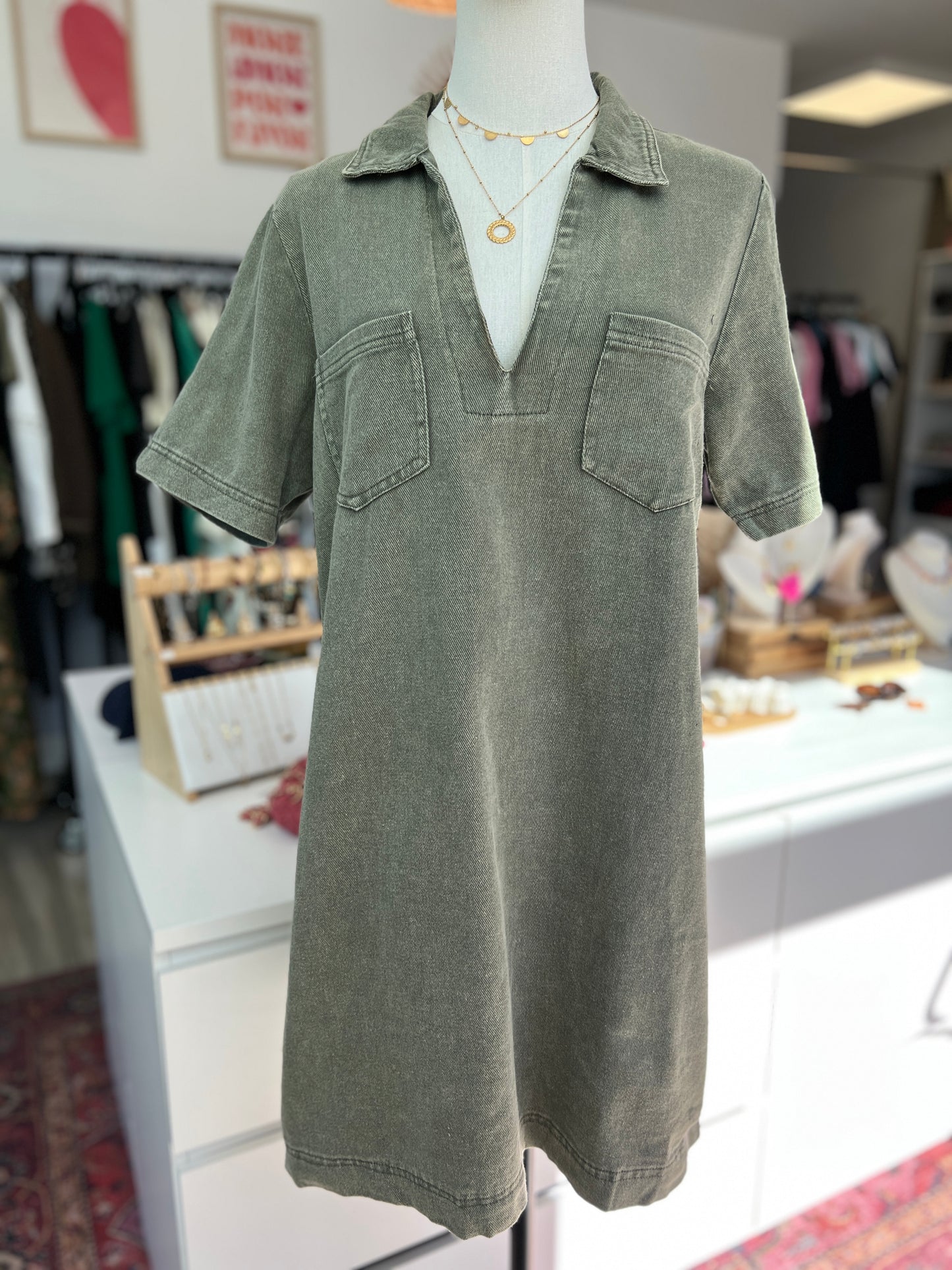 ROBE YAELLE KAKI